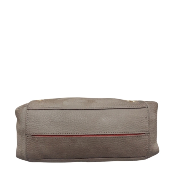 Hammit Los Angeles Grey Natural With Brushed Gold Mini Shoulder Bag - Picture 4 of 9